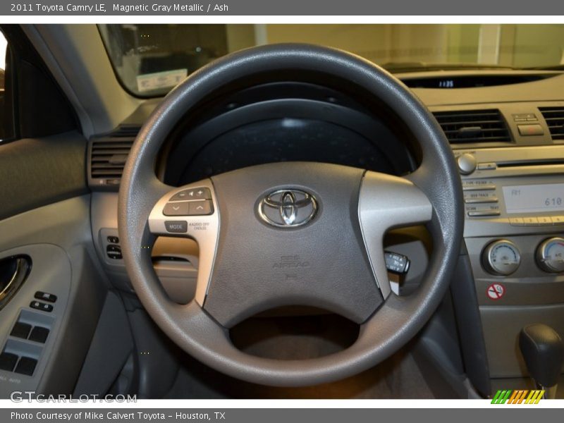 Magnetic Gray Metallic / Ash 2011 Toyota Camry LE