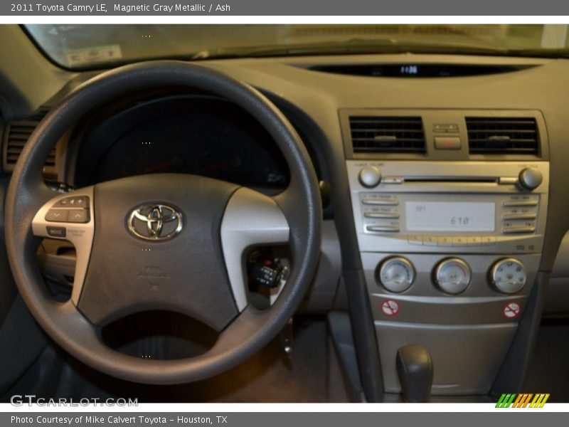 Magnetic Gray Metallic / Ash 2011 Toyota Camry LE
