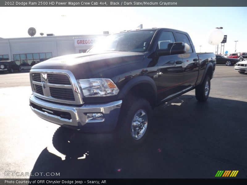Black / Dark Slate/Medium Graystone 2012 Dodge Ram 2500 HD Power Wagon Crew Cab 4x4