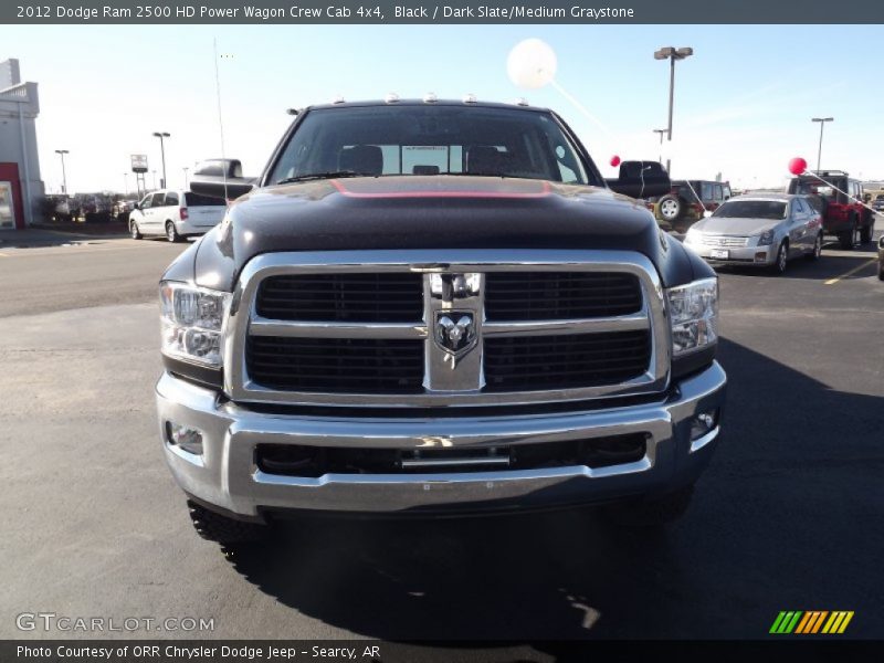 Black / Dark Slate/Medium Graystone 2012 Dodge Ram 2500 HD Power Wagon Crew Cab 4x4