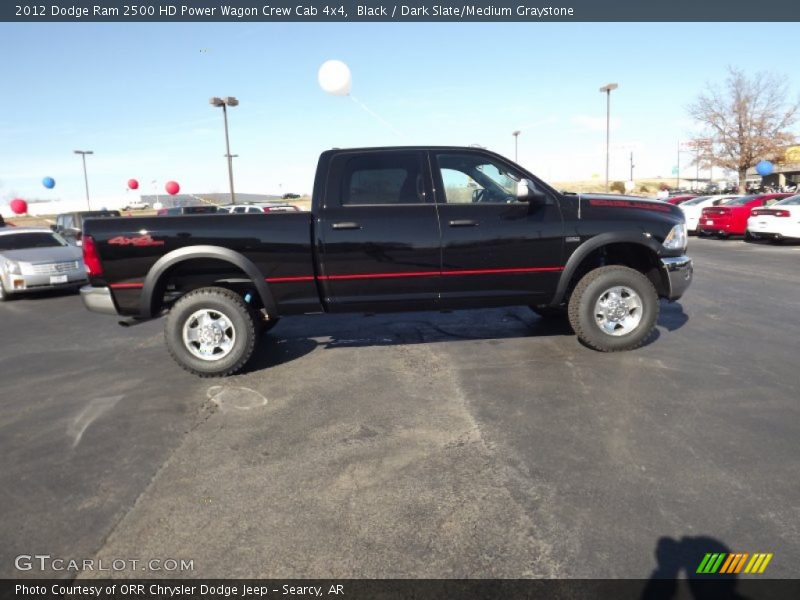Black / Dark Slate/Medium Graystone 2012 Dodge Ram 2500 HD Power Wagon Crew Cab 4x4