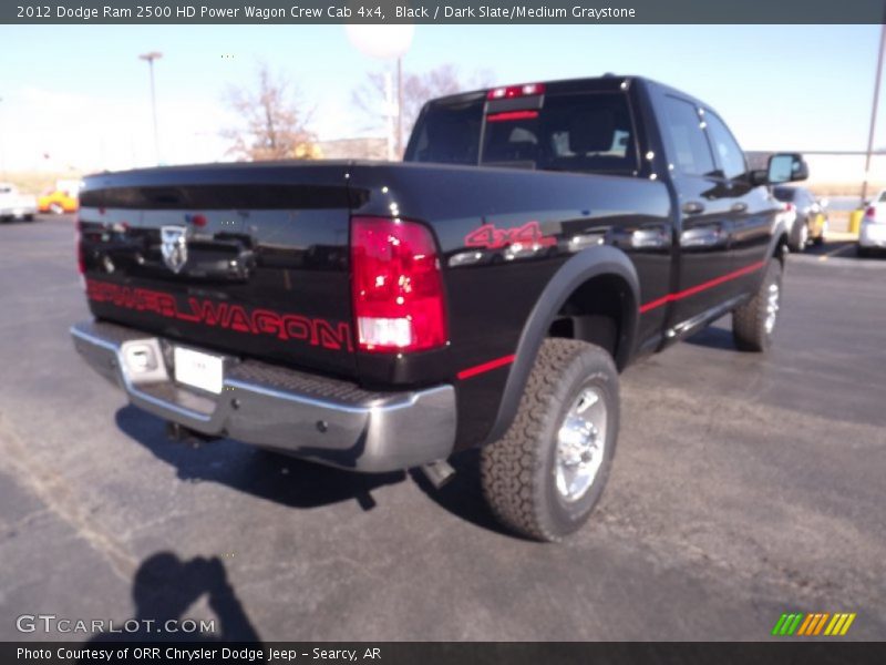 Black / Dark Slate/Medium Graystone 2012 Dodge Ram 2500 HD Power Wagon Crew Cab 4x4