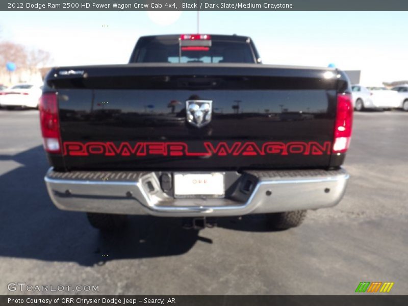 Black / Dark Slate/Medium Graystone 2012 Dodge Ram 2500 HD Power Wagon Crew Cab 4x4