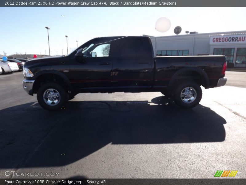 Black / Dark Slate/Medium Graystone 2012 Dodge Ram 2500 HD Power Wagon Crew Cab 4x4