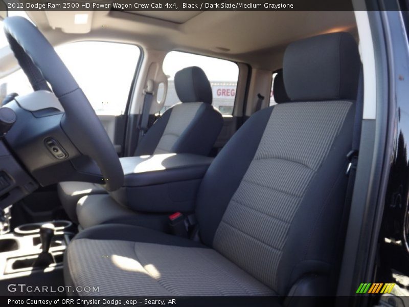 Black / Dark Slate/Medium Graystone 2012 Dodge Ram 2500 HD Power Wagon Crew Cab 4x4