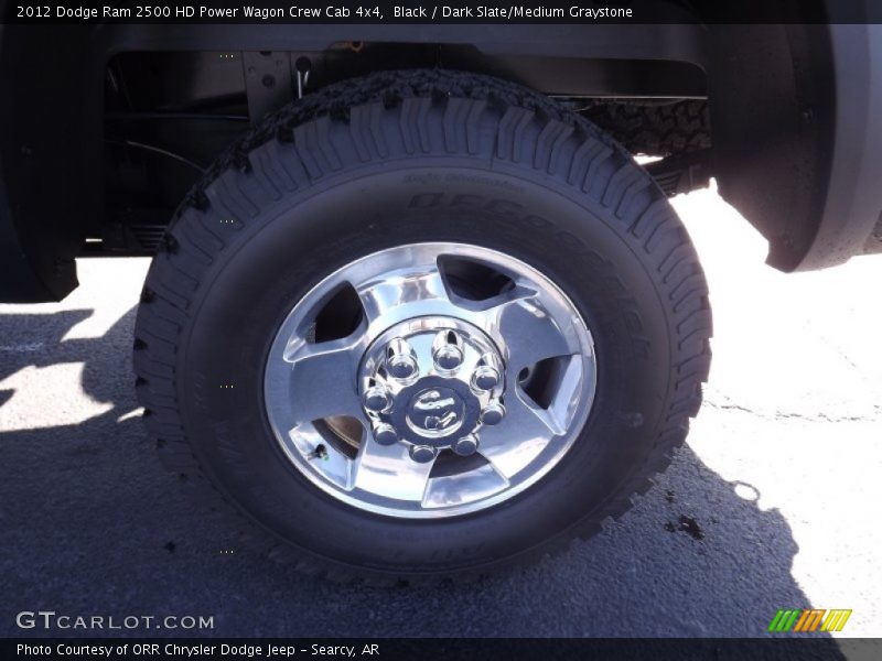Black / Dark Slate/Medium Graystone 2012 Dodge Ram 2500 HD Power Wagon Crew Cab 4x4