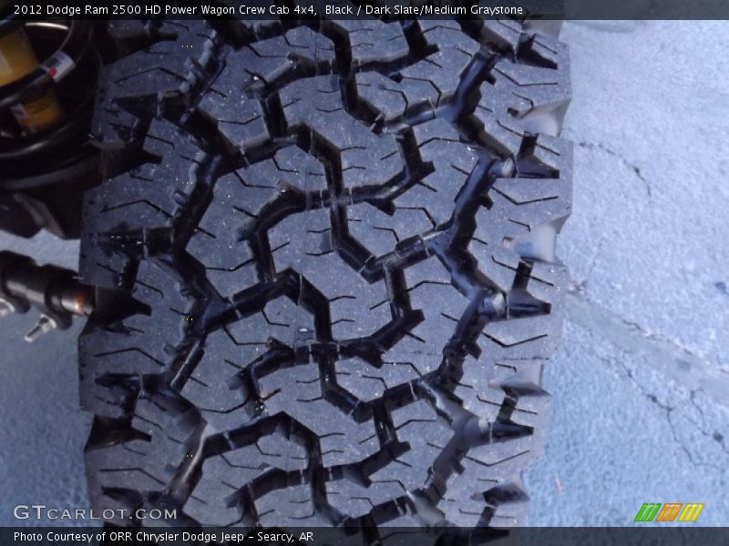 Black / Dark Slate/Medium Graystone 2012 Dodge Ram 2500 HD Power Wagon Crew Cab 4x4