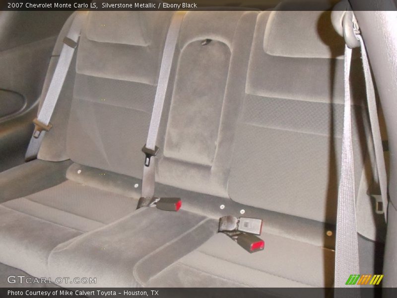 Silverstone Metallic / Ebony Black 2007 Chevrolet Monte Carlo LS