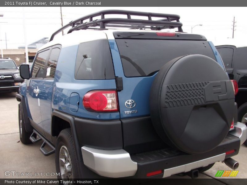 Cavalry Blue / Dark Charcoal 2011 Toyota FJ Cruiser