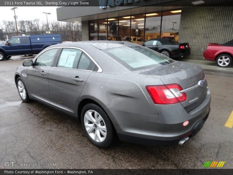 Sterling Grey / Light Stone 2011 Ford Taurus SEL