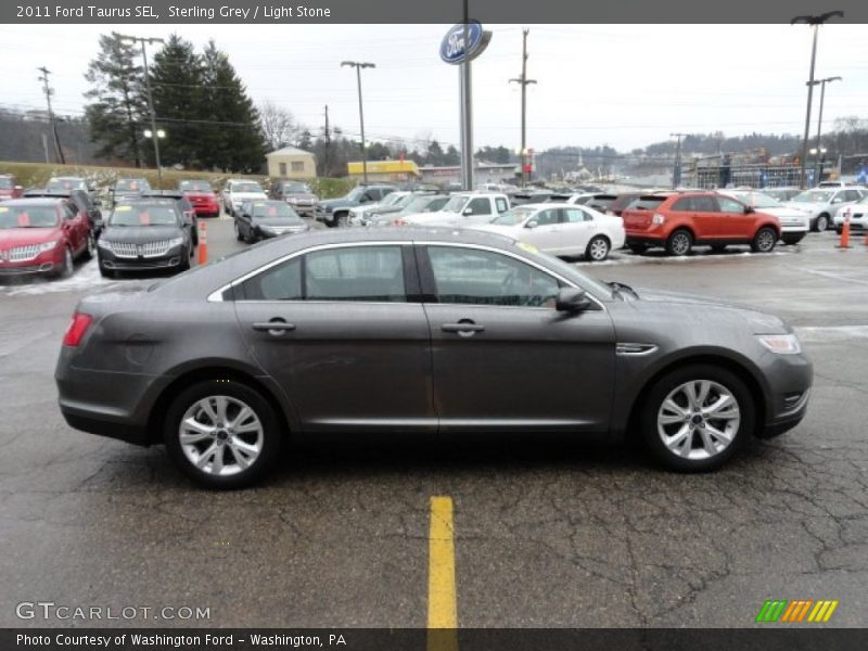 Sterling Grey / Light Stone 2011 Ford Taurus SEL
