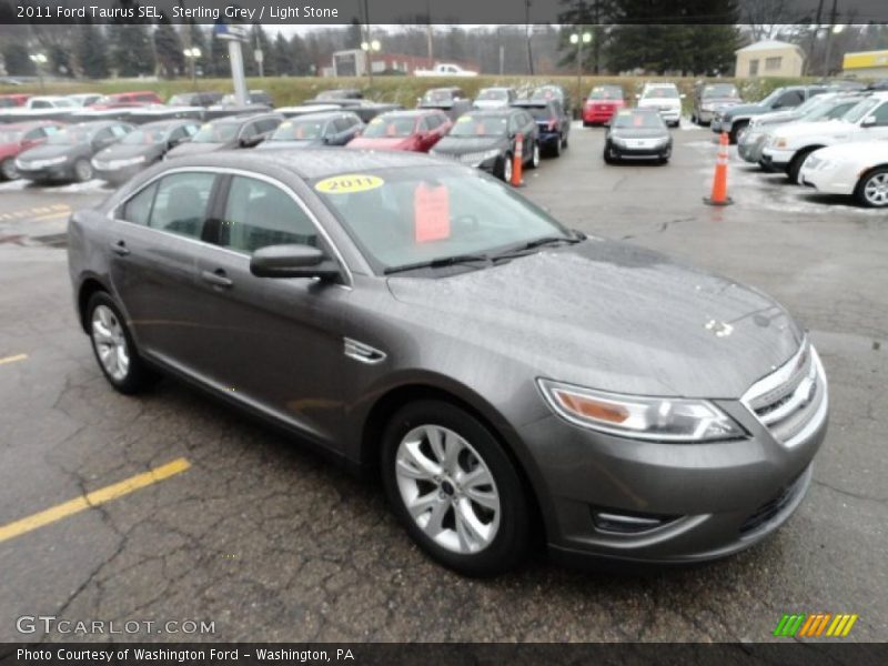 Sterling Grey / Light Stone 2011 Ford Taurus SEL
