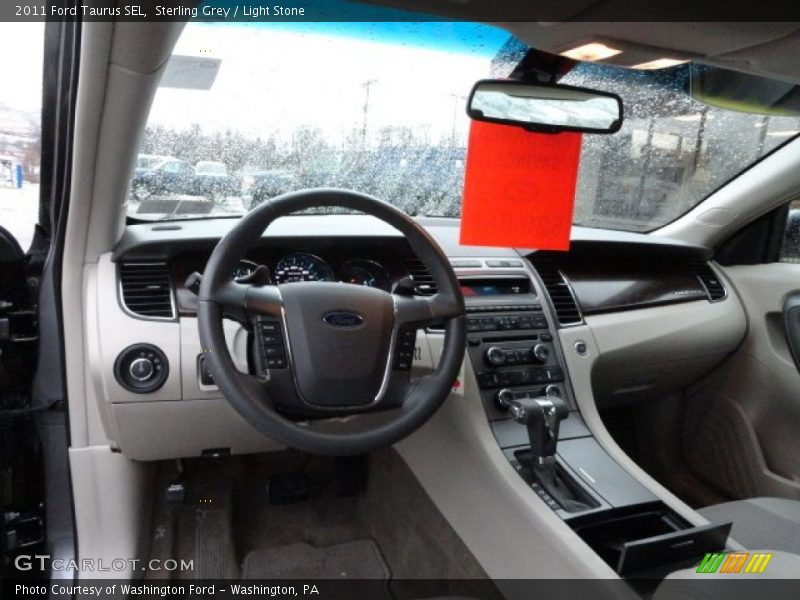 Sterling Grey / Light Stone 2011 Ford Taurus SEL
