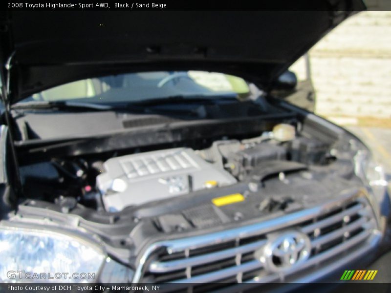 Black / Sand Beige 2008 Toyota Highlander Sport 4WD