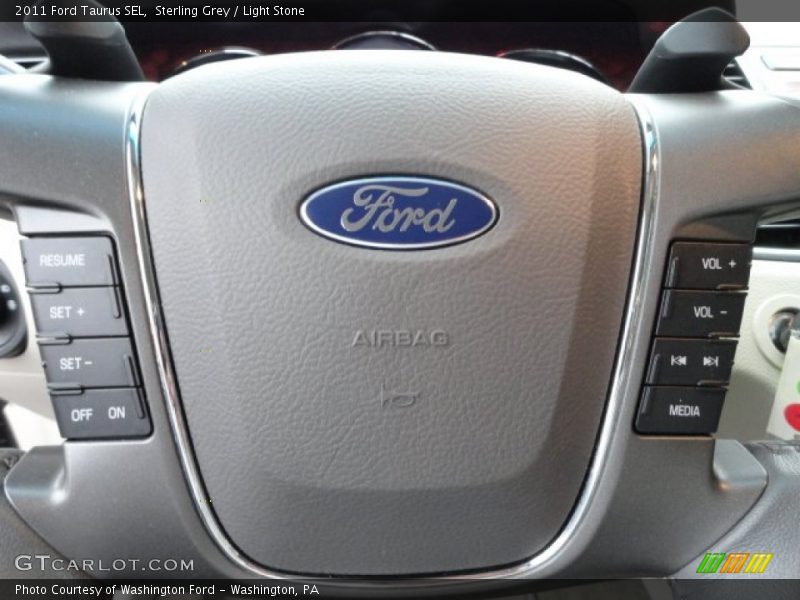 Sterling Grey / Light Stone 2011 Ford Taurus SEL