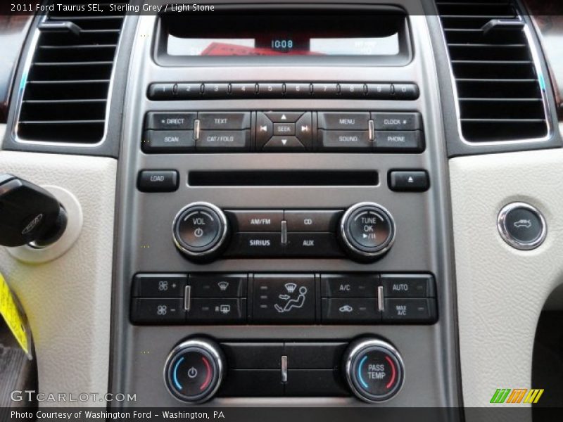 Sterling Grey / Light Stone 2011 Ford Taurus SEL