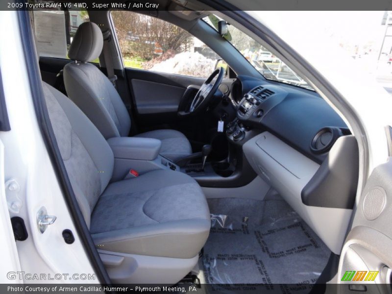 Super White / Ash Gray 2009 Toyota RAV4 V6 4WD
