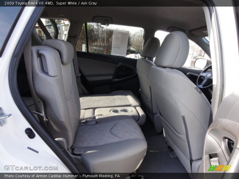 Super White / Ash Gray 2009 Toyota RAV4 V6 4WD