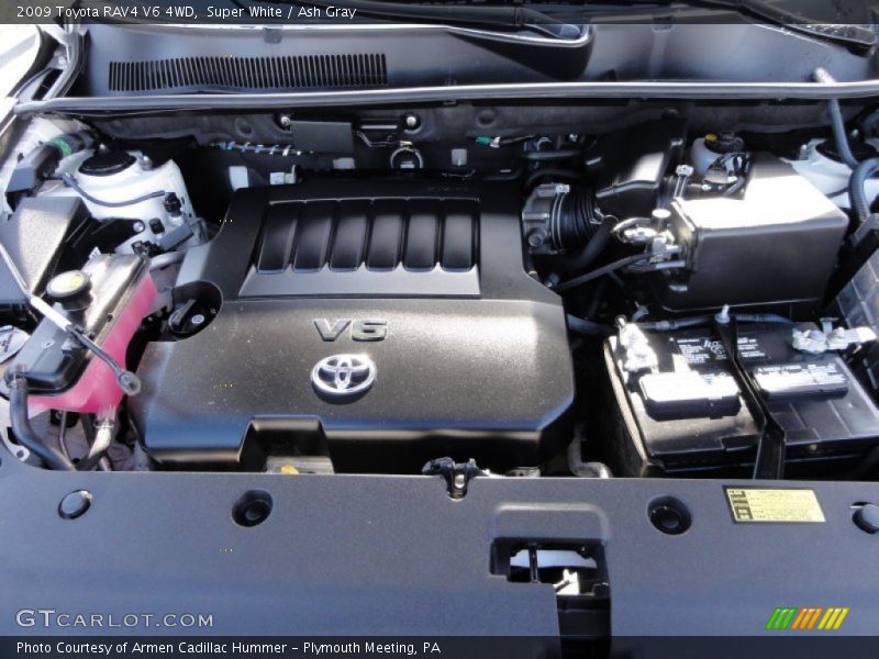 Super White / Ash Gray 2009 Toyota RAV4 V6 4WD