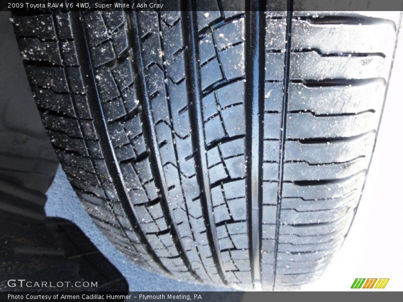 Super White / Ash Gray 2009 Toyota RAV4 V6 4WD