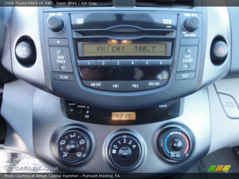 Controls of 2009 RAV4 V6 4WD
