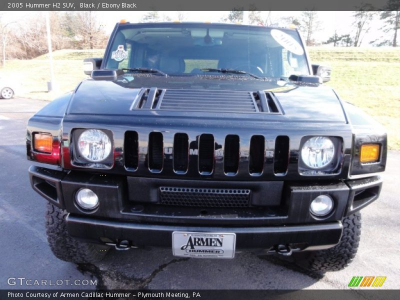 Black / Ebony Black 2005 Hummer H2 SUV