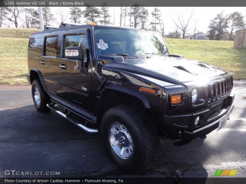 Black / Ebony Black 2005 Hummer H2 SUV