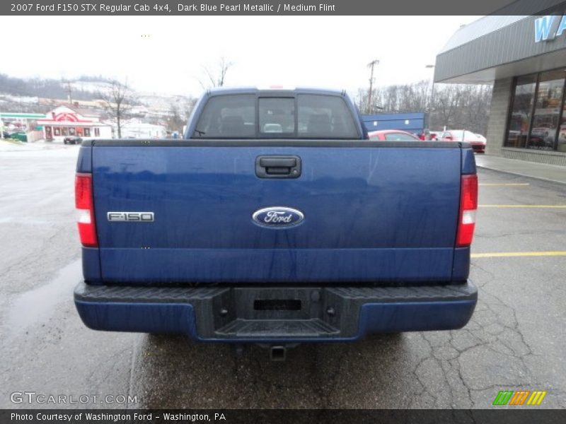 Dark Blue Pearl Metallic / Medium Flint 2007 Ford F150 STX Regular Cab 4x4