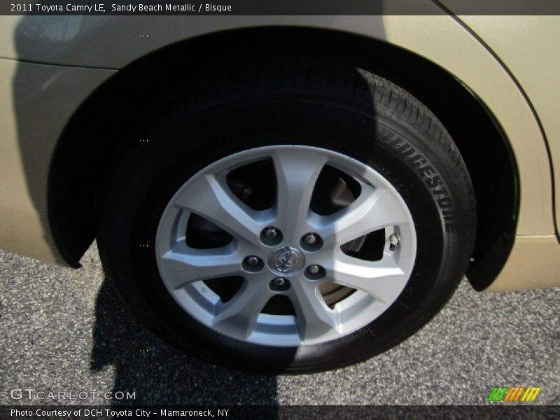 Sandy Beach Metallic / Bisque 2011 Toyota Camry LE