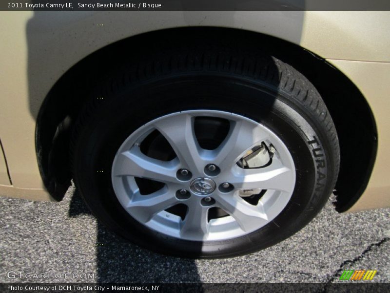 Sandy Beach Metallic / Bisque 2011 Toyota Camry LE