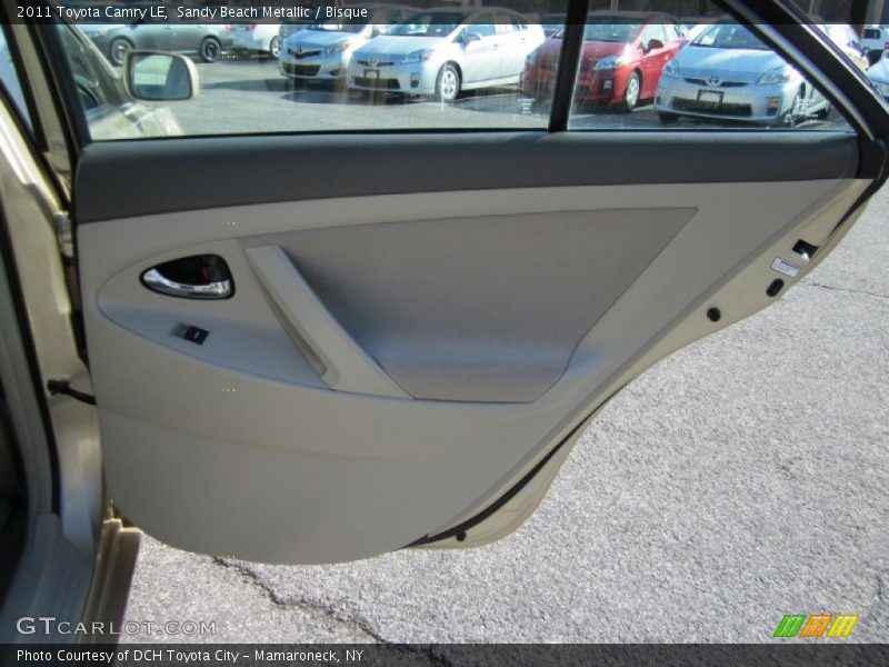 Sandy Beach Metallic / Bisque 2011 Toyota Camry LE