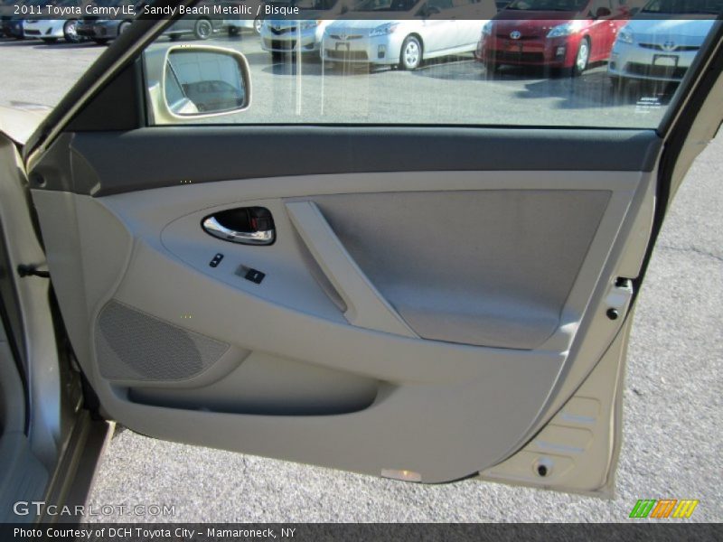 Sandy Beach Metallic / Bisque 2011 Toyota Camry LE