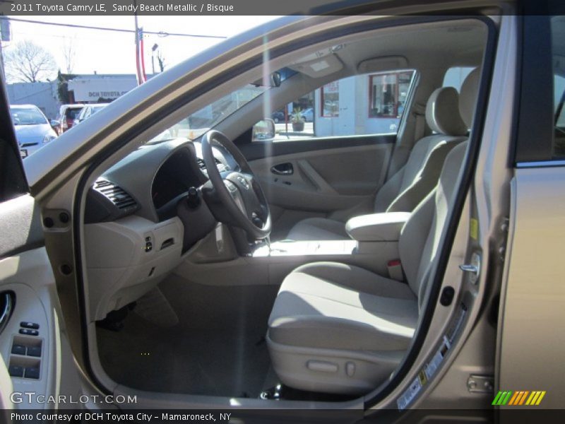 Sandy Beach Metallic / Bisque 2011 Toyota Camry LE