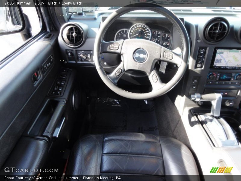 Black / Ebony Black 2005 Hummer H2 SUV