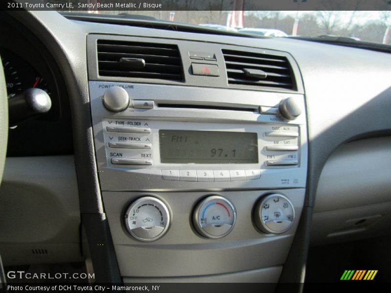 Sandy Beach Metallic / Bisque 2011 Toyota Camry LE