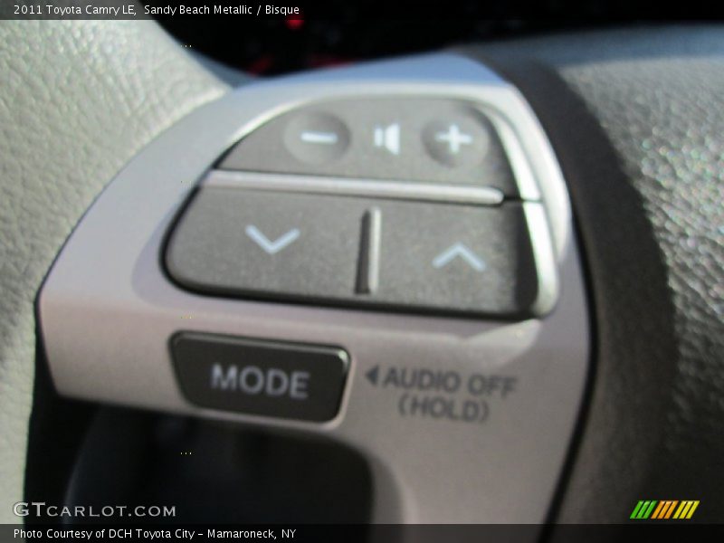 Sandy Beach Metallic / Bisque 2011 Toyota Camry LE