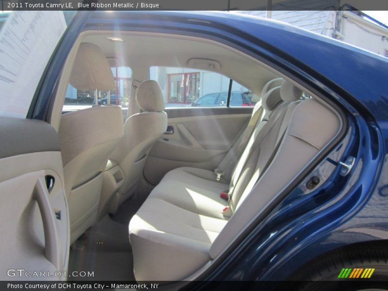 Blue Ribbon Metallic / Bisque 2011 Toyota Camry LE