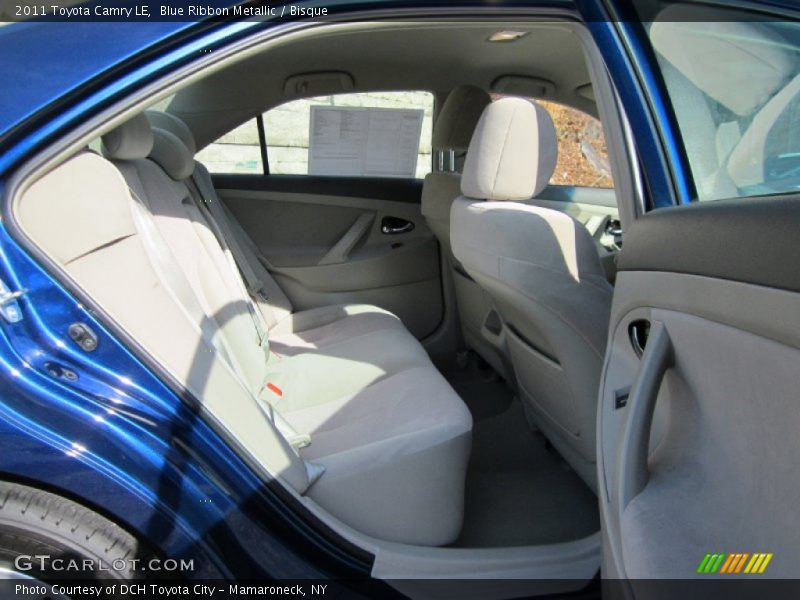 Blue Ribbon Metallic / Bisque 2011 Toyota Camry LE