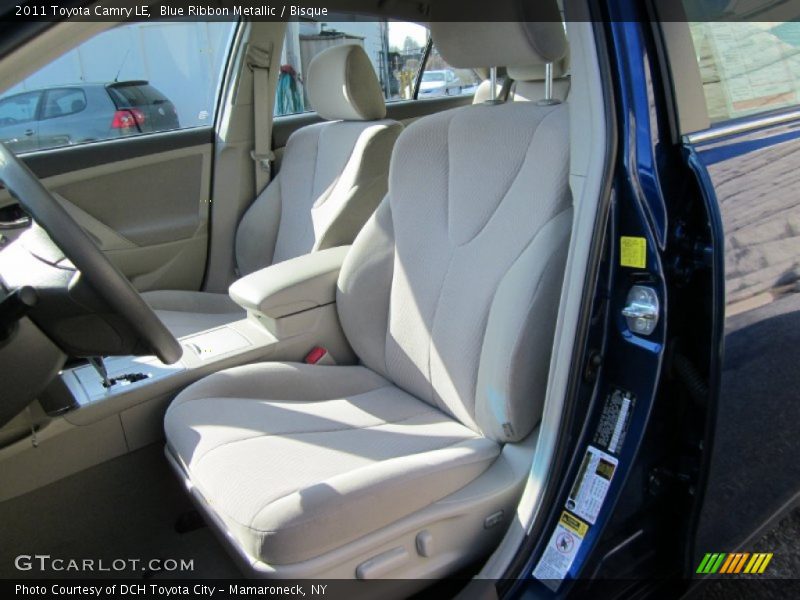Blue Ribbon Metallic / Bisque 2011 Toyota Camry LE