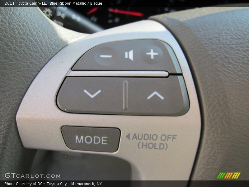 Blue Ribbon Metallic / Bisque 2011 Toyota Camry LE