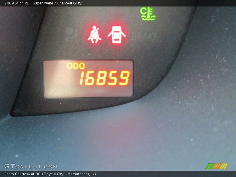 Super White / Charcoal Gray 2009 Scion xD