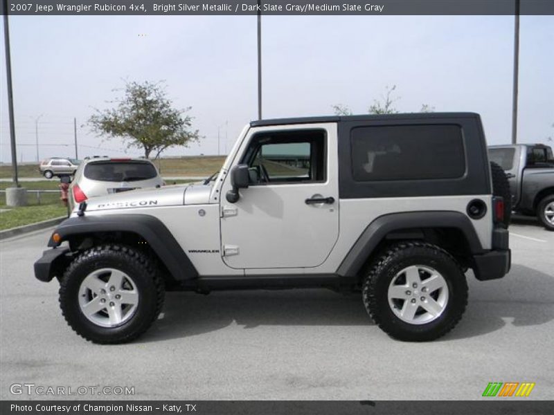  2007 Wrangler Rubicon 4x4 Bright Silver Metallic