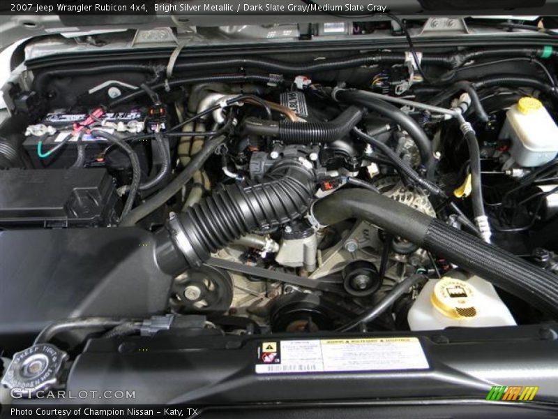  2007 Wrangler Rubicon 4x4 Engine - 3.8 Liter OHV 12-Valve V6