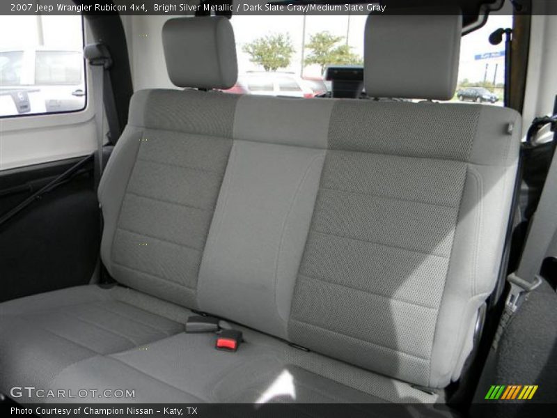  2007 Wrangler Rubicon 4x4 Dark Slate Gray/Medium Slate Gray Interior