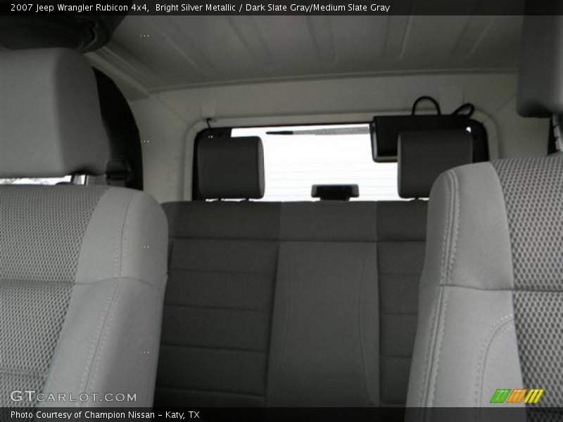 Bright Silver Metallic / Dark Slate Gray/Medium Slate Gray 2007 Jeep Wrangler Rubicon 4x4