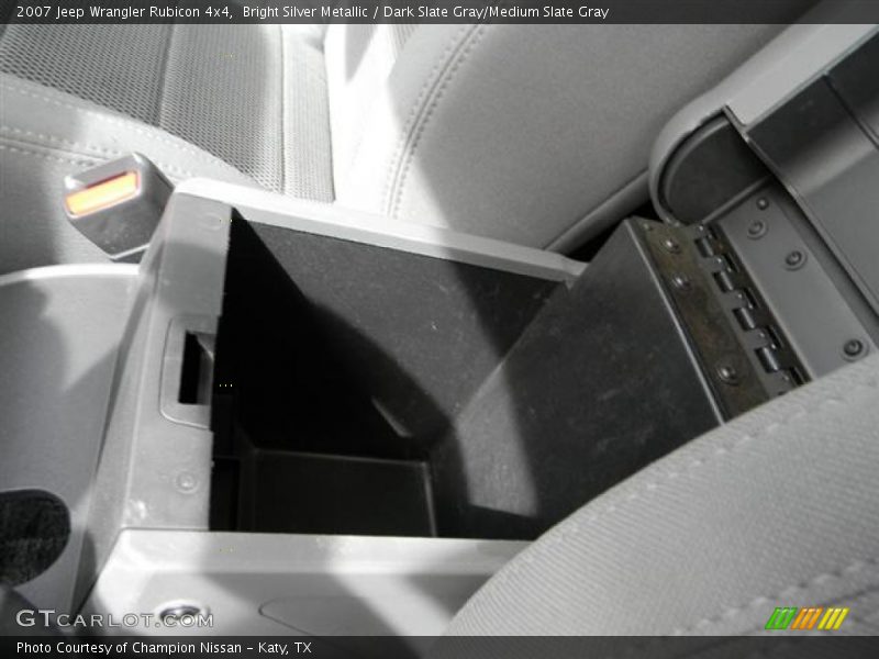 Bright Silver Metallic / Dark Slate Gray/Medium Slate Gray 2007 Jeep Wrangler Rubicon 4x4