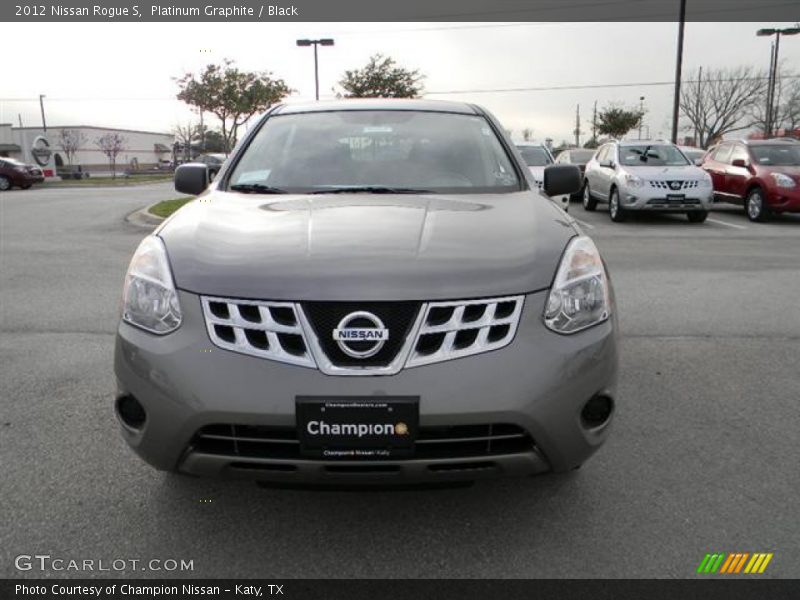 Platinum Graphite / Black 2012 Nissan Rogue S