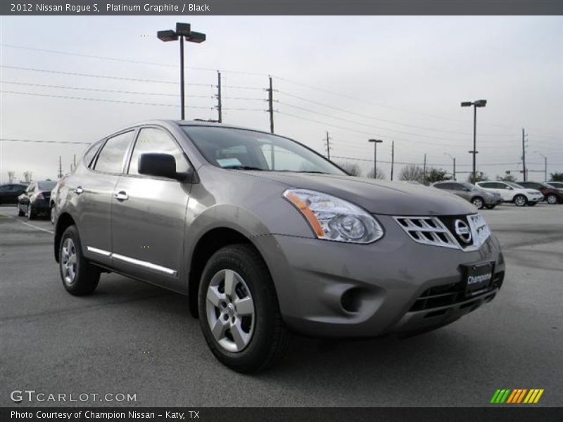 Platinum Graphite / Black 2012 Nissan Rogue S