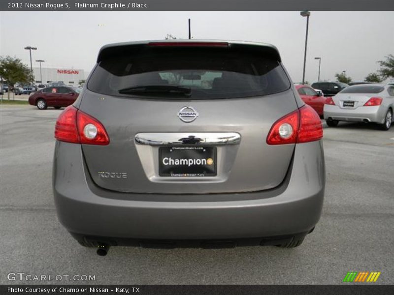 Platinum Graphite / Black 2012 Nissan Rogue S