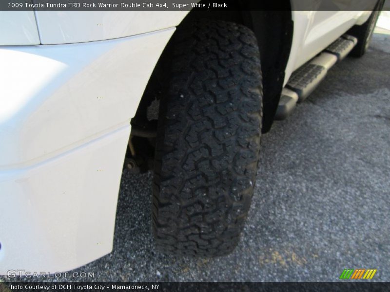 Super White / Black 2009 Toyota Tundra TRD Rock Warrior Double Cab 4x4